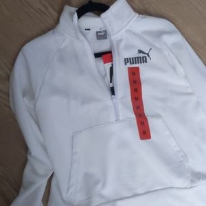 White puma sweater